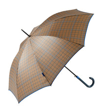 Load image into Gallery viewer, Ezpeleta Parasol and Long Umbrella for Women. Manual with Curved Handle. Upf 50+ Sun Protection. Striped Print / Sailor