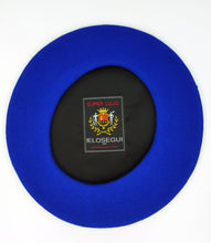 Cargar imagen en el visor de la galería, Boina Vasca Txapela Elosegui Superlujo sin badana 100% lana merino Impermeabilizada