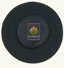 Cargar imagen en el visor de la galería, Boina Vasca Txapela Elosegui Superlujo sin badana 100% lana merino Impermeabilizada