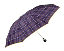 Charger l'image dans la galerie, Paraguas Ezpeleta 10540 Paraguas Plegable antiviento de Mujer|Abre-Cierra automático|Tejido Especial|Paraguas con Funda|Estampado Cuadros - El triunfo Velayos