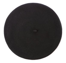 Cargar imagen en el visor de la galería, Boina Vasca Txapela Elosegui 1858 negra 100% lana Impermeabilizada sin badana - El triunfo Velayos