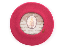 Cargar imagen en el visor de la galería, Boina Vasca Elosegui de mujer Modelo Dame 100% lana merino con forro - El triunfo Velayos