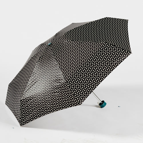 Paraguas Ezpeleta 10410 | Paraguas plegable manual |estampado geométrico| bolsita de viaje