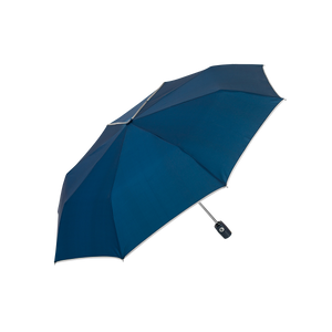 Ezpeleta Parasol and Long Umbrella for Women. Manual with Curved Handle. Upf 50+ Sun Protection. Striped Print / Sailor