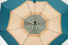 Charger l&#39;image dans la galerie, Paraguas EZPELETA 10434 . Plegable automático. Tejido rayas ,funda a juego
