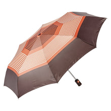 Charger l&#39;image dans la galerie, Paraguas EZPELETA 10434 . Plegable automático. Tejido rayas ,funda a juego