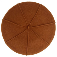 Cargar imagen en el visor de la galería, Boina vasca Elosegui de mujer Zazpi con forro flores 100% lana merino