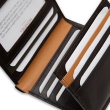 Carregar imagem no visualizador da galeria, Billetero sencillo rayas a color "Monpiel"