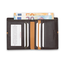 Carregar imagem no visualizador da galeria, Billetero sencillo rayas a color "Monpiel"