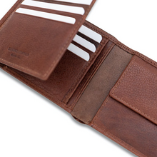 Cargar imagen en el visor de la galería, Cartera americana con monedero y goma "Monpiel"