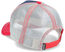Cargar imagen en el visor de la galería, Gorra Trucker parche oval tricolor Von Dutch