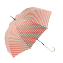 Cargar imagen en el visor de la galería, Parasol Ezpeleta rayas cachaba UPF 50+ - Protección Solar Antiviento