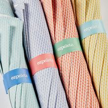 Load image into Gallery viewer, Ezpeleta Parasol and Long Umbrella for Women. Manual with Curved Handle. Upf 50+ Sun Protection. Striped Print / Sailor