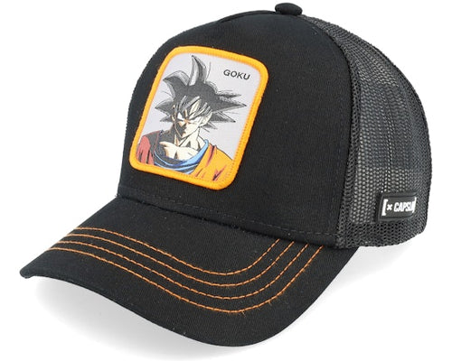 Gorra Trucker Goku D Capslab negra