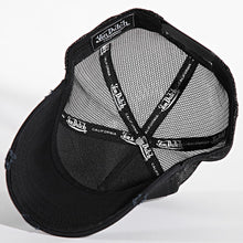 Carica l&#39;immagine nel visualizzatore di Gallery, Gorra Trucker  negra California race Von Dutch