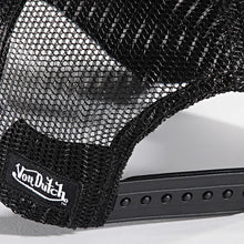 Carica l&#39;immagine nel visualizzatore di Gallery, Gorra Trucker  negra California race Von Dutch