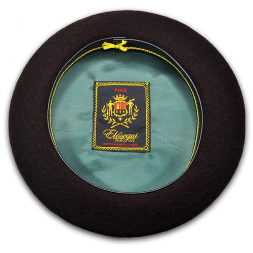 Béret Fabriqué à Tolosa Beret Basque Elosegui Béret Basque De Base Noir 100% Laine érinos Sans Badana Et Beret Basque Homme Traitement Téflon Laine Qualité Béret Fabriqué à Tolosa Beret Basque Elosegui Béret Basque De Base Noir 100% Laine érinos Sans Badana Et Beret Basque Homme Traitement Téflon Laine Qualité