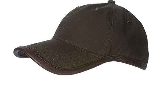 Hatland Gorra de béisbol impermeable Dawson Wax Cap Verde - El triunfo Velayos