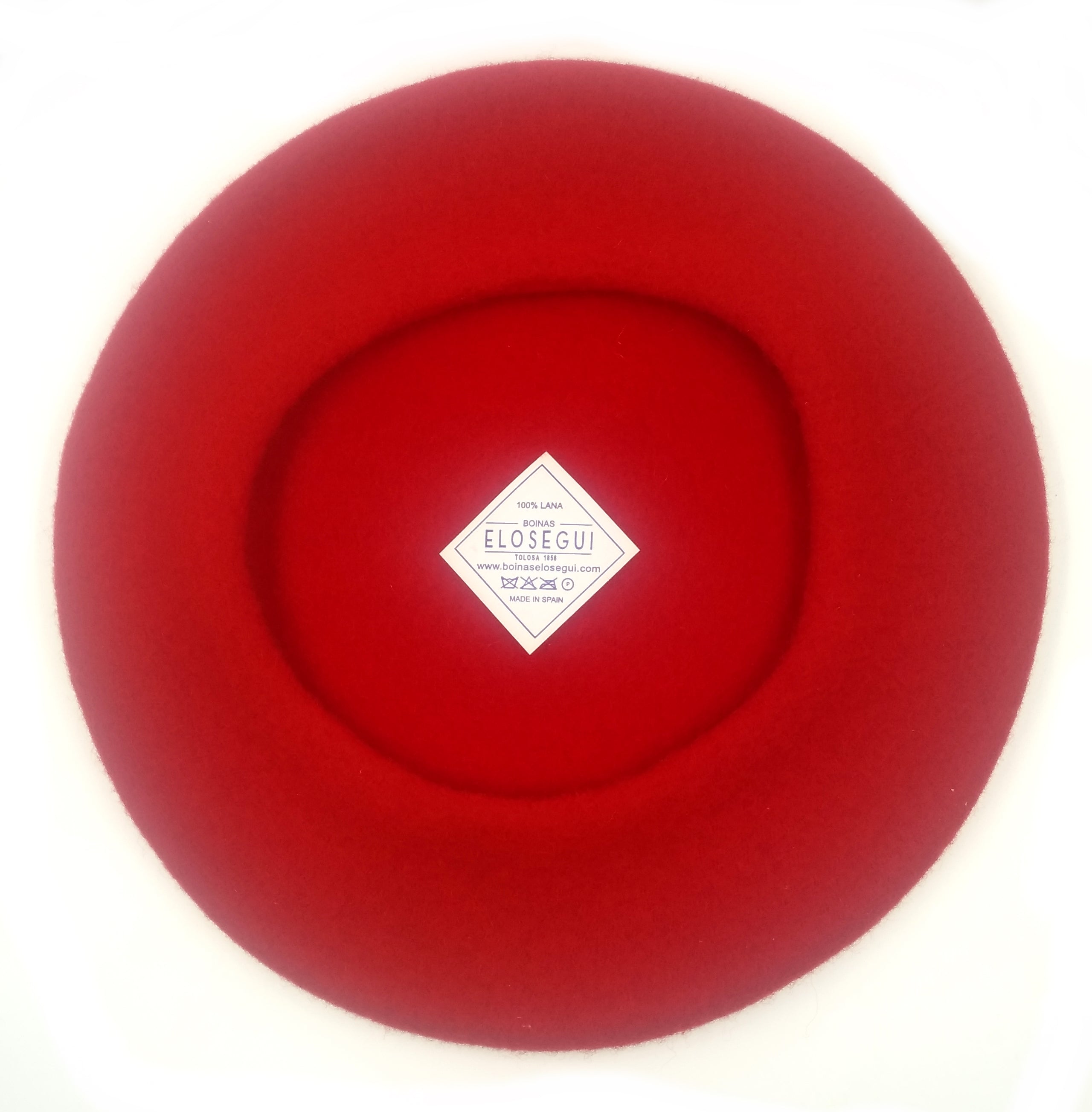 Elosegui Basque Beret Basic Red | Hat shop El Triunfo 